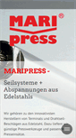 Mobile Screenshot of maripress.net